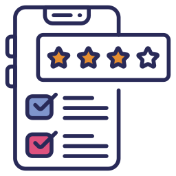 This is an icon for friendly surveys