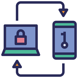 Two factor authentication icon