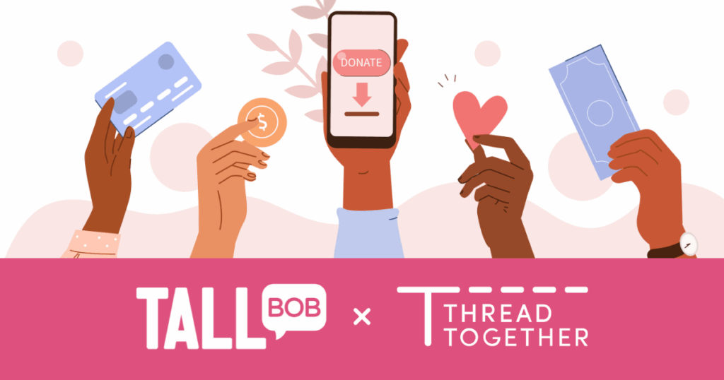 Tall Bob x Thread Together Charity Collaboration at Retail Fest 2025