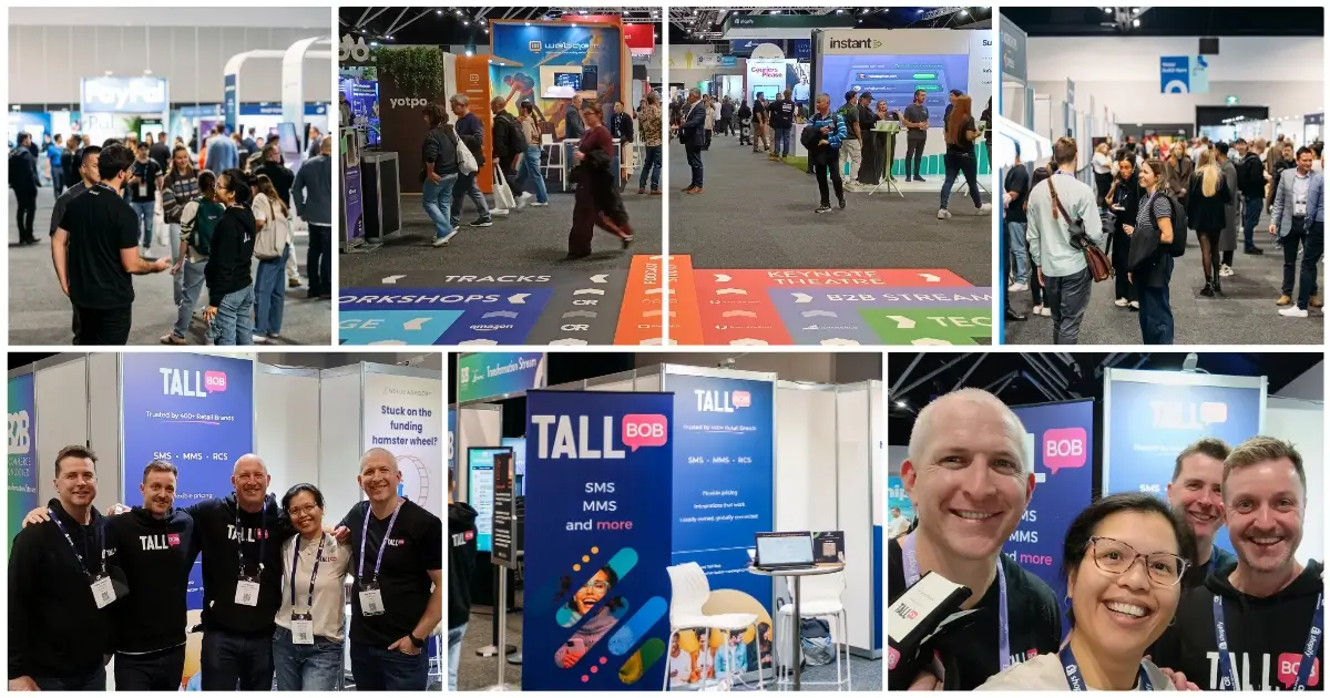 The Tall Bob Team, Ryan & Ari Berman, Hosanna Neri, Michael Cheshire and Kade Martin, repping tall at Online Retailer.