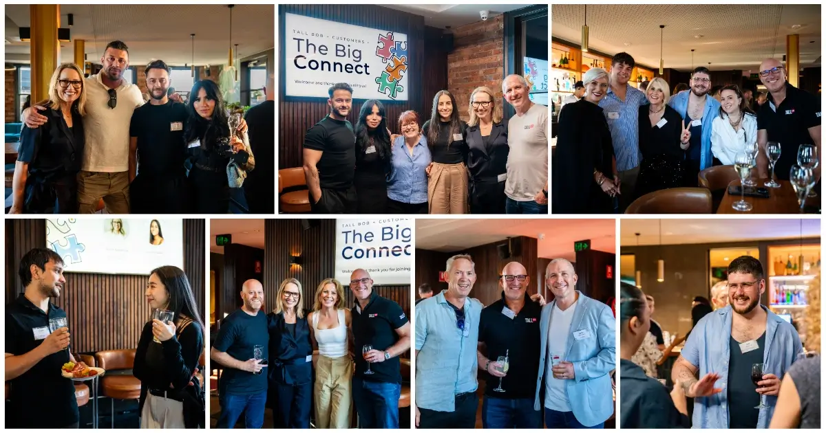 A photo of Tall Bob guests, customers, and partners at The Big Connect 2.
